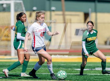 Thumbnail 2 in St. Joseph's Academy @ Central Lafourche(LHSAA Division I Regional Playoff) photogallery.