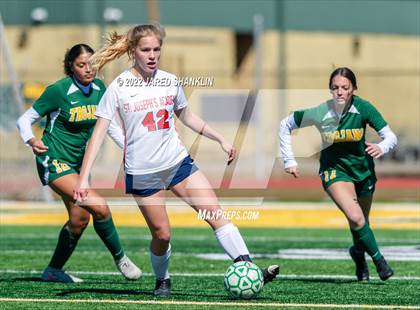 Thumbnail 3 in St. Joseph's Academy @ Central Lafourche(LHSAA Division I Regional Playoff) photogallery.