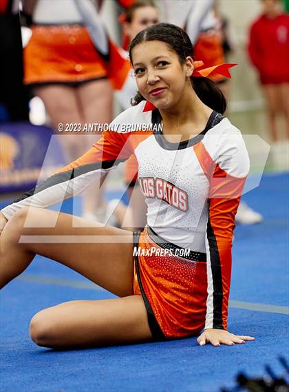 Thumbnail 1 in Los Gatos - CIF Northern Regional Cheer Championships photogallery.