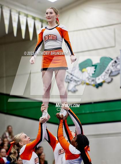 Thumbnail 1 in Los Gatos - CIF Northern Regional Cheer Championships photogallery.