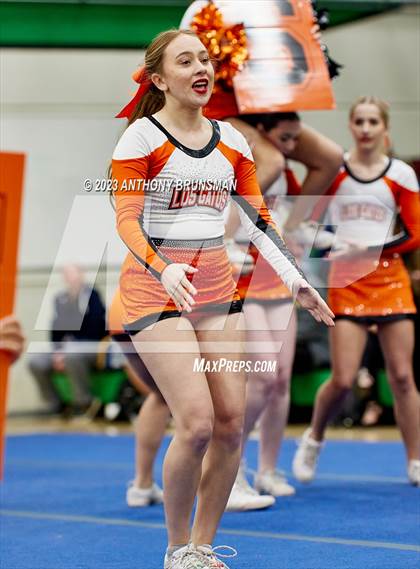 Thumbnail 2 in Los Gatos - CIF Northern Regional Cheer Championships photogallery.
