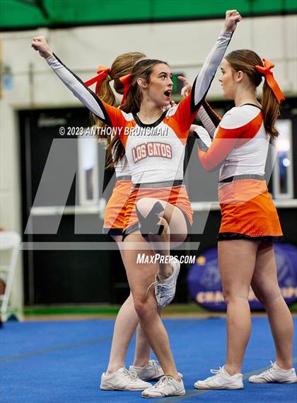 Thumbnail 1 in Los Gatos - CIF Northern Regional Cheer Championships photogallery.