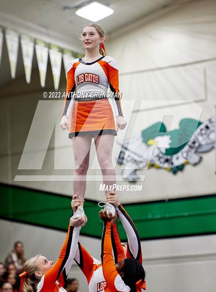Thumbnail 2 in Los Gatos - CIF Northern Regional Cheer Championships photogallery.