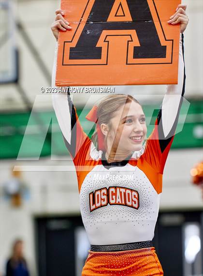 Thumbnail 2 in Los Gatos - CIF Northern Regional Cheer Championships photogallery.