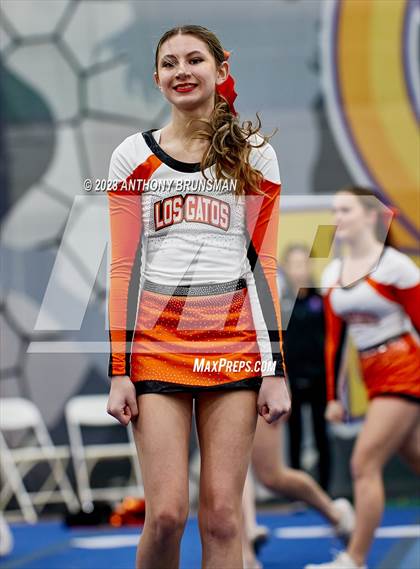 Thumbnail 2 in Los Gatos - CIF Northern Regional Cheer Championships photogallery.