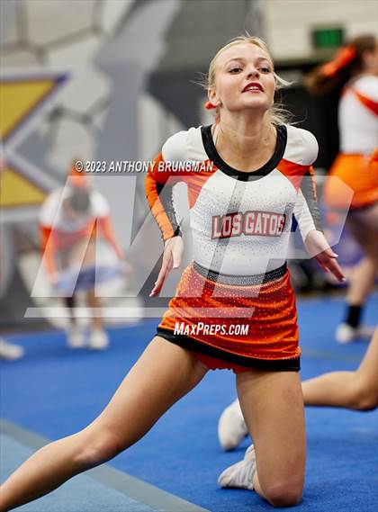 Thumbnail 3 in Los Gatos - CIF Northern Regional Cheer Championships photogallery.