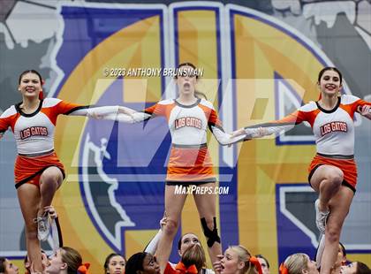 Thumbnail 3 in Los Gatos - CIF Northern Regional Cheer Championships photogallery.