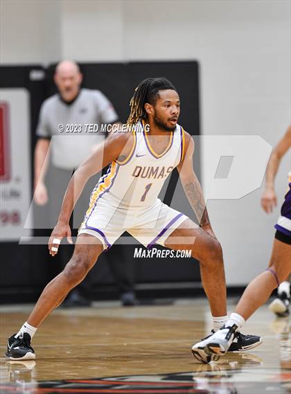 Thumbnail 2 in Dumas vs. Booneville (AAA 3A State Playoffs first round) photogallery.
