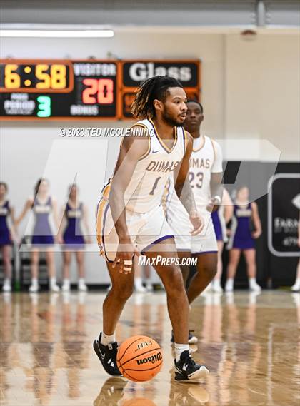 Thumbnail 3 in Dumas vs. Booneville (AAA 3A State Playoffs first round) photogallery.