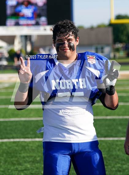 Thumbnail 2 in Murat Shrine North/South All Start Football Classic photogallery.