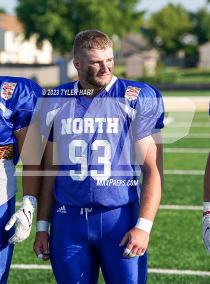 Thumbnail 1 in Murat Shrine North/South All Start Football Classic photogallery.