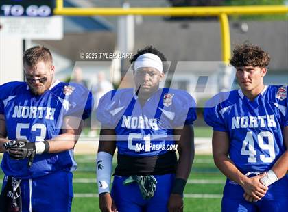 Thumbnail 3 in Murat Shrine North/South All Start Football Classic photogallery.
