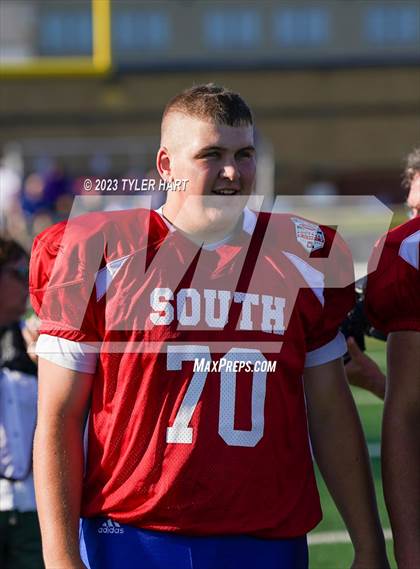 Thumbnail 1 in Murat Shrine North/South All Start Football Classic photogallery.
