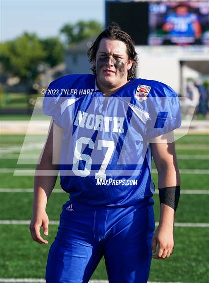Thumbnail 1 in Murat Shrine North/South All Start Football Classic photogallery.