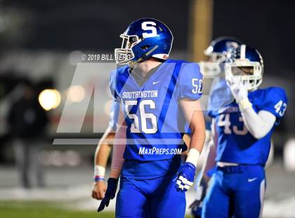 Thumbnail 3 in Ridgefield @ Southington (CIAC Class LL Quarterfinal) photogallery.