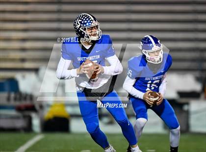 Thumbnail 2 in Ridgefield @ Southington (CIAC Class LL Quarterfinal) photogallery.