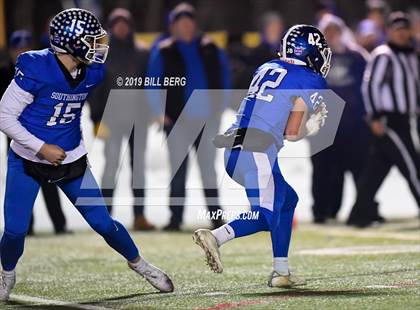 Thumbnail 3 in Ridgefield @ Southington (CIAC Class LL Quarterfinal) photogallery.