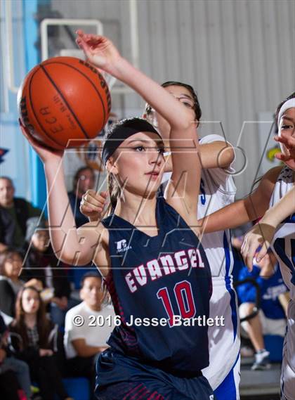 Thumbnail 1 in Evangel Christian Academy vs Laguna Acoma (Evangel Eagle Tournament) photogallery.