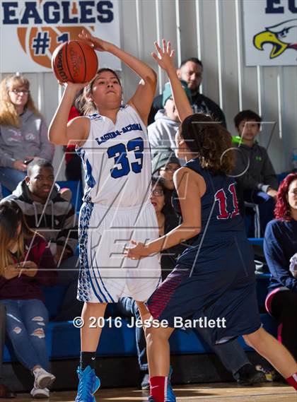 Thumbnail 2 in Evangel Christian Academy vs Laguna Acoma (Evangel Eagle Tournament) photogallery.