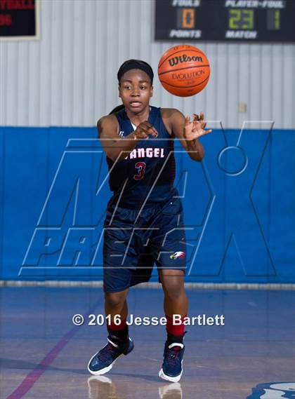 Thumbnail 1 in Evangel Christian Academy vs Laguna Acoma (Evangel Eagle Tournament) photogallery.
