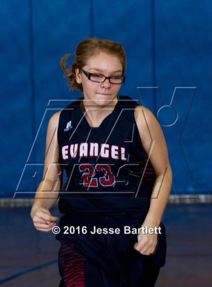Thumbnail 1 in Evangel Christian Academy vs Laguna Acoma (Evangel Eagle Tournament) photogallery.