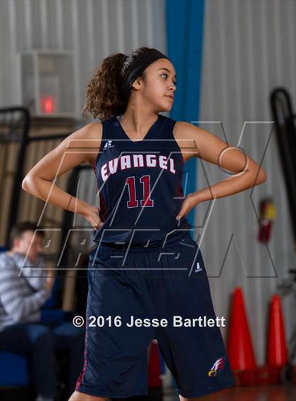 Thumbnail 3 in Evangel Christian Academy vs Laguna Acoma (Evangel Eagle Tournament) photogallery.