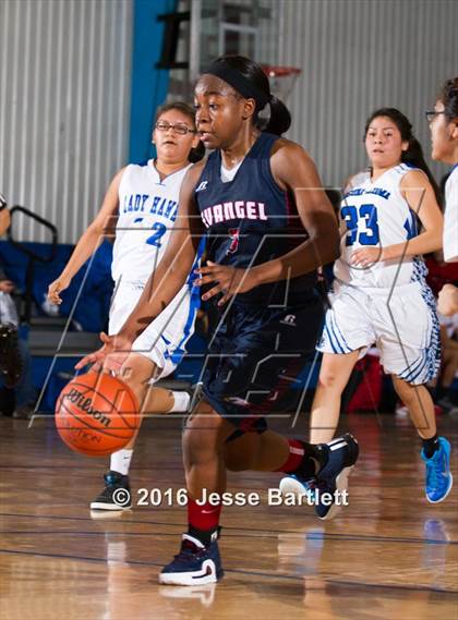 Thumbnail 2 in Evangel Christian Academy vs Laguna Acoma (Evangel Eagle Tournament) photogallery.