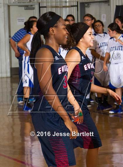 Thumbnail 2 in Evangel Christian Academy vs Laguna Acoma (Evangel Eagle Tournament) photogallery.