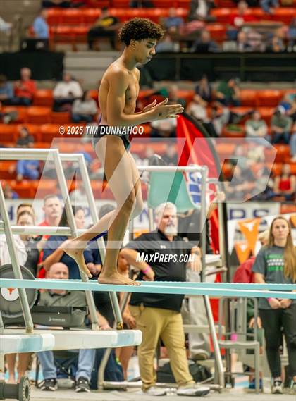 Thumbnail 3 in UIL 6A Swimming & Diving Finals (Diving) photogallery.