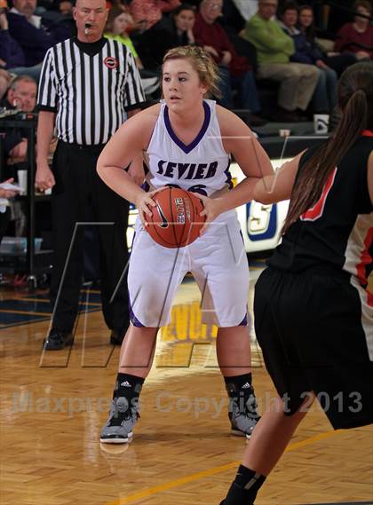 Thumbnail 3 in Sevier County vs  Morristown-Hamblen East  (D2AAA District Consolation) photogallery.
