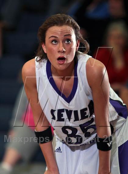 Thumbnail 1 in Sevier County vs  Morristown-Hamblen East  (D2AAA District Consolation) photogallery.