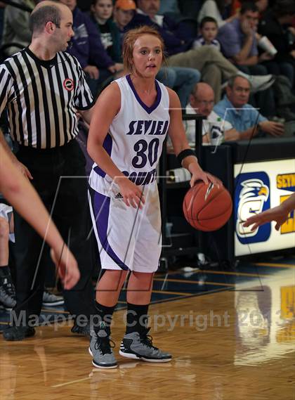 Thumbnail 1 in Sevier County vs  Morristown-Hamblen East  (D2AAA District Consolation) photogallery.