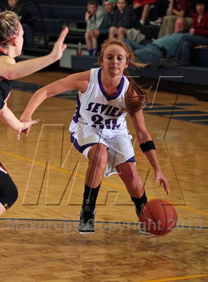 Thumbnail 3 in Sevier County vs  Morristown-Hamblen East  (D2AAA District Consolation) photogallery.