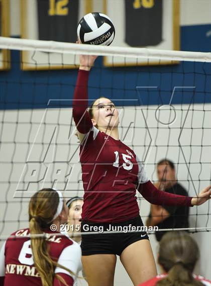 Thumbnail 3 in Montgomery vs Cardinal Newman (Rincon Valley Tournament) photogallery.