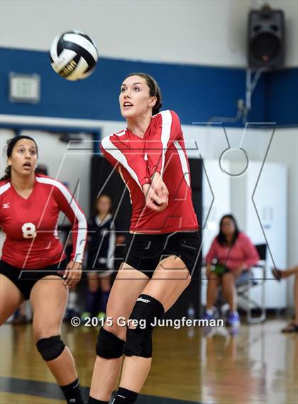 Thumbnail 3 in Montgomery vs Cardinal Newman (Rincon Valley Tournament) photogallery.