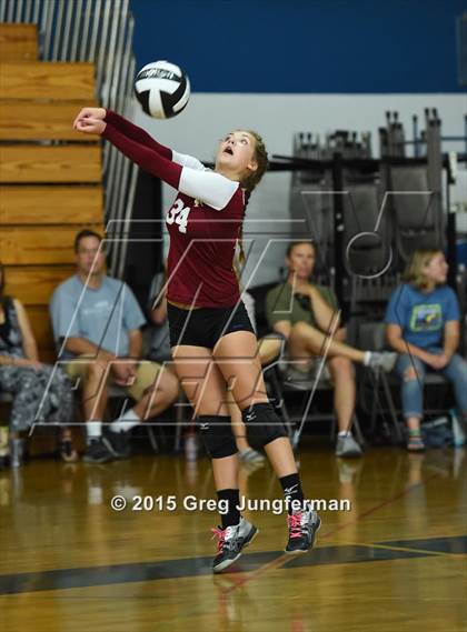 Thumbnail 3 in Montgomery vs Cardinal Newman (Rincon Valley Tournament) photogallery.