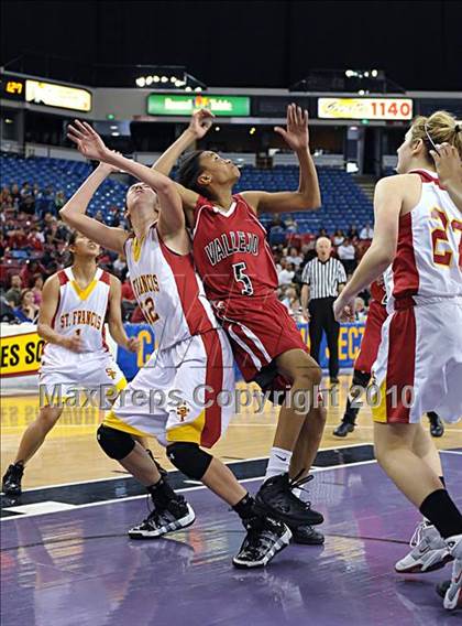 Thumbnail 3 in Vallejo vs. St. Francis (CIF SJS D2 Final) photogallery.