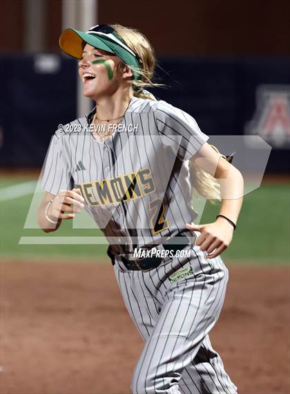Thumbnail 3 in Greenway vs. Salpointe Catholic (AIA 4A Finals) photogallery.