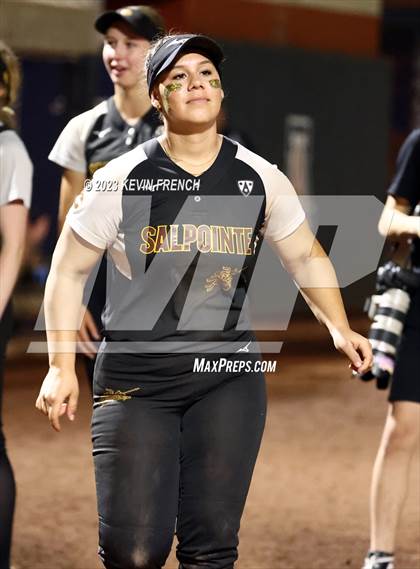Thumbnail 3 in Greenway vs. Salpointe Catholic (AIA 4A Finals) photogallery.