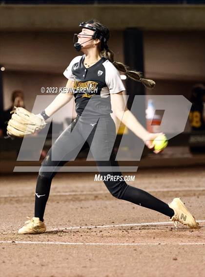 Thumbnail 3 in Greenway vs. Salpointe Catholic (AIA 4A Finals) photogallery.