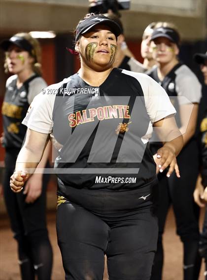 Thumbnail 2 in Greenway vs. Salpointe Catholic (AIA 4A Finals) photogallery.