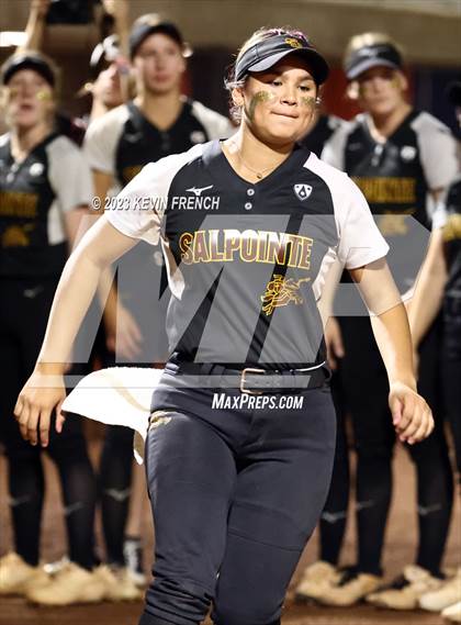 Thumbnail 3 in Greenway vs. Salpointe Catholic (AIA 4A Finals) photogallery.