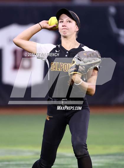 Thumbnail 3 in Greenway vs. Salpointe Catholic (AIA 4A Finals) photogallery.