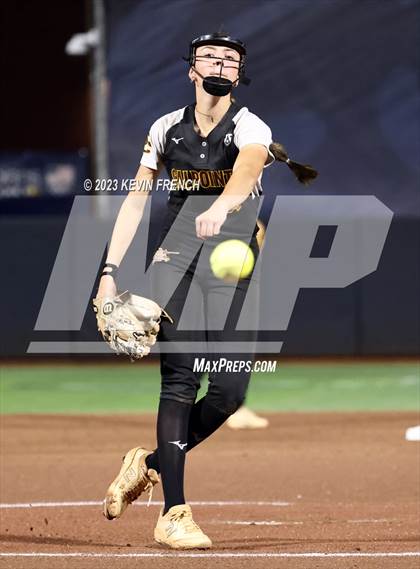 Thumbnail 3 in Greenway vs. Salpointe Catholic (AIA 4A Finals) photogallery.