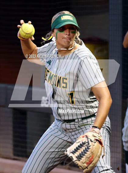 Thumbnail 2 in Greenway vs. Salpointe Catholic (AIA 4A Finals) photogallery.