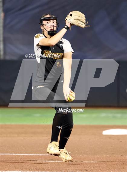 Thumbnail 3 in Greenway vs. Salpointe Catholic (AIA 4A Finals) photogallery.