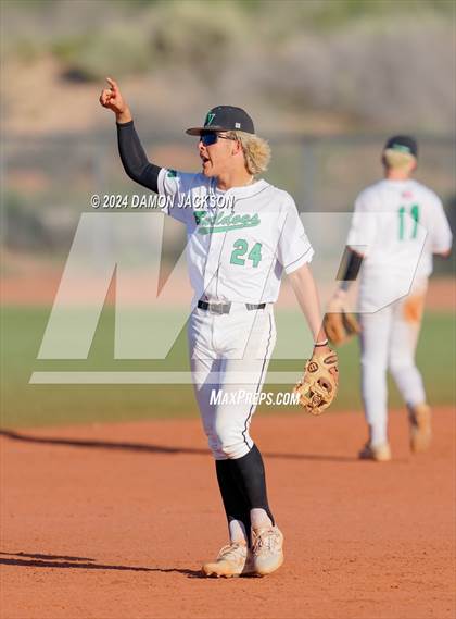 Thumbnail 1 in Boulder City vs Virgin Valley (NIAA 3A Winners Semis) photogallery.