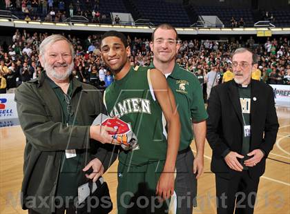 Thumbnail 2 in Damien vs. Santa Margarita (CIF SS DIV 3AA Final) photogallery.