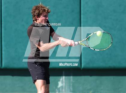 Thumbnail 3 in Wylie vs Frisco Centennial (UIL 5A Tennis Semifinal) photogallery.