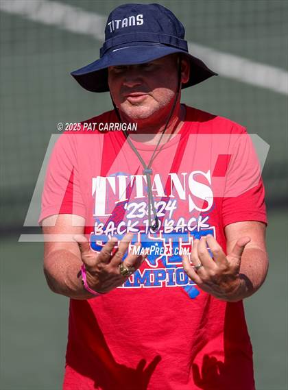 Thumbnail 1 in Wylie vs Frisco Centennial (UIL 5A Tennis Semifinal) photogallery.